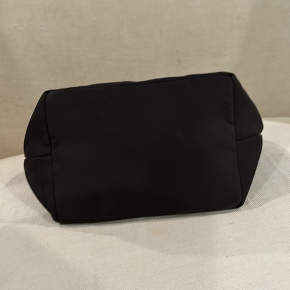 Brown nylon Prada mini with double leather handles - Picture 5 of 7